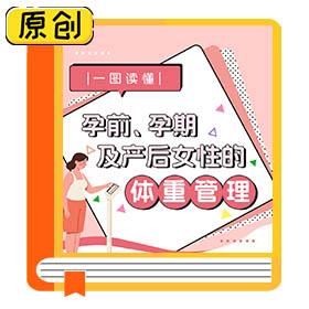 一图读懂|孕前、孕期及产后女性的体重管理 (1)